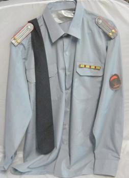 NVA Hemd Fallschirmjäger Leutnant